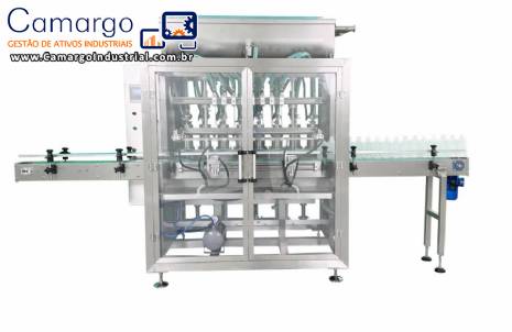 Envasadora para lquidos, materiais viscosos, pastas e molhos