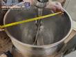 Tacho misturador encamisado basculante em inox 180 litros