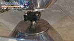 Drageadeira em a�o inox com insuflador de ar quente e com aletas taliscas JHM 25 litros