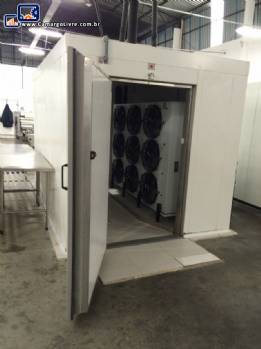 Ultra freezer modular com isolamento em poliuretano seminovo
