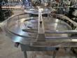 Mesa acumuladora girat�ria em a�o inox Masipack 1200 mm
