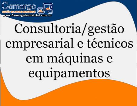T�cnico / Consultoria em envasadoras e embaladoras