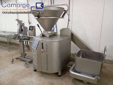 Embutideira enchedora a v�cuo VF 808 S Handtmann com clipadora autom�tica Lorenzo Barroso