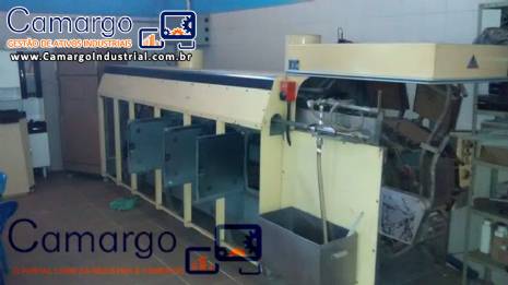 Forno industrial automtico para produo de folhas waffer fabricante Haas