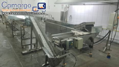 Linha para fabrica��o de canudos canudinhos de massa frito para rechear Toshiro Braslaer