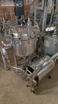 Filtro bolacha sparkler 50 L em inox