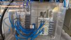 Envasadora dosadora seladora rotativa em inox com selo de alum�nio para potes, copos e frascos Delgo