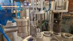 Envasadora dosadora seladora rotativa em inox com selo de alum�nio para potes, copos e frascos Delgo