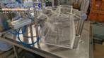 Envasadora dosadora seladora rotativa em inox com selo de alum�nio para potes, copos e frascos Delgo