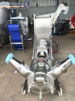 Bomba senoidal positiva inox 316 L MasoSine Certa Watson Marlow ano 2020