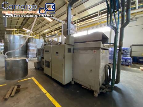 Sopradora para frascos PEAD Johnson Controls