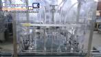 Envasadora linear com 6 pist�es inox 316 Erli