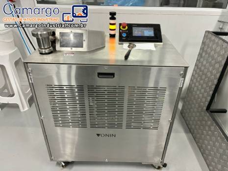 Moinho refinador de esferas para chocolate pastas recheios Vonin SferaOne 25 kg