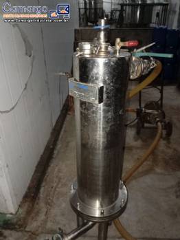 Filtro cartucho membrana em inox para vinho Zegla