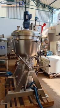 Processador de alimentos  vacuo 160 L inox Incal