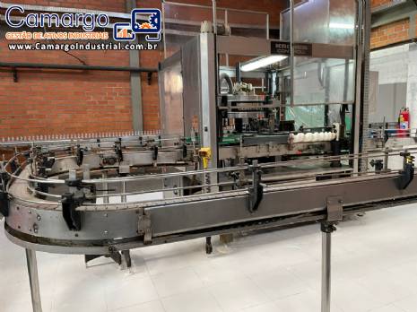 Rotuladora automática BOPP Krones Contiroll 12.000 garrafas por hora